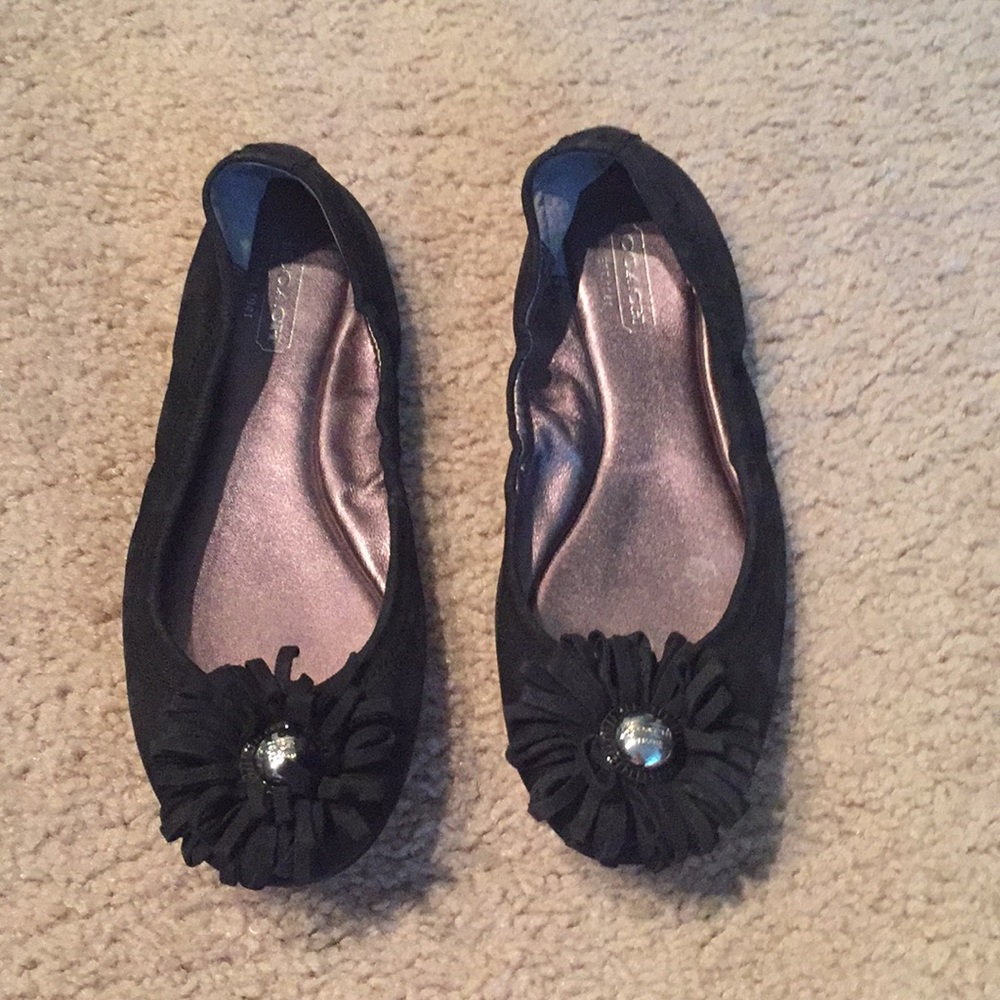 Coach ballerinas size 6